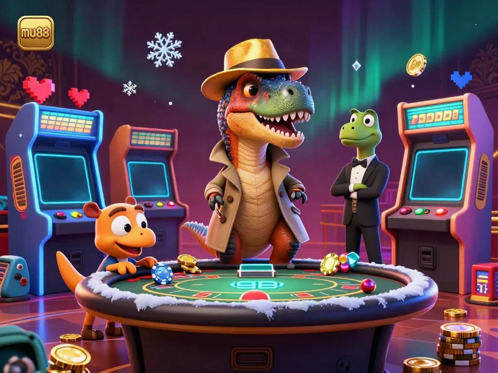 Join the thrilling world of mu88 with vibrant 3D characters and casino games.