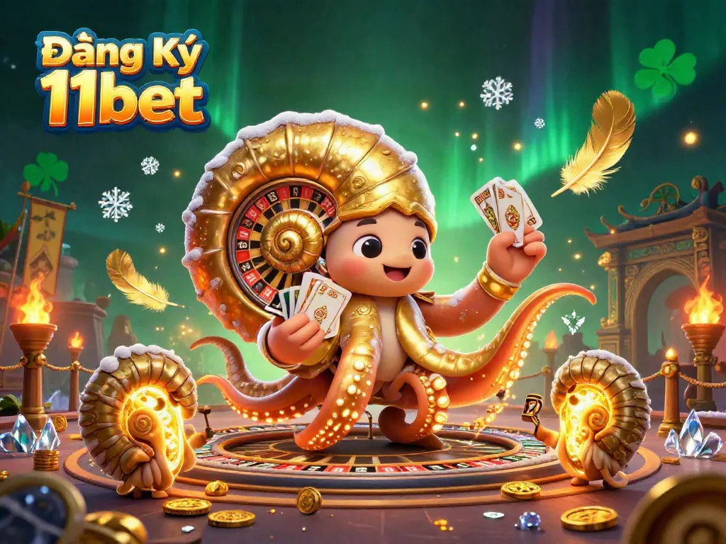 Experience the excitement of Đăng Ký 11bet with vibrant casino action and dynamic characters.