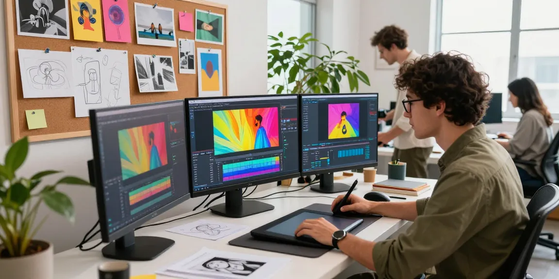 Creative workspace for image to image digital art transformation.