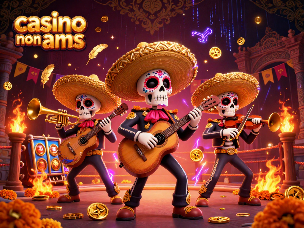 Gioca a casino non aams e scopri una vibrante scena di una band mariachi con effetti visivi straordinari.