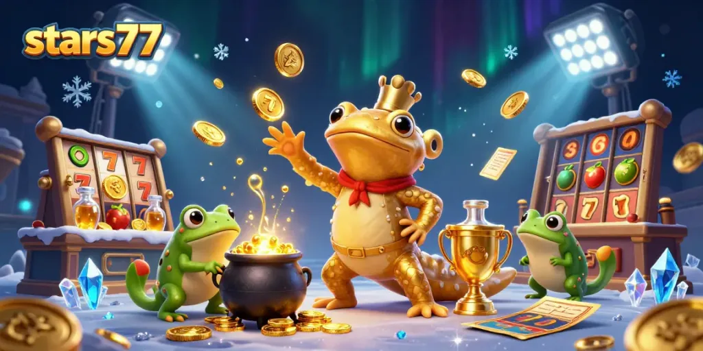 Menangkan slot di stars77 dengan salamander alkimia dan ratusan koin emas bersinar.