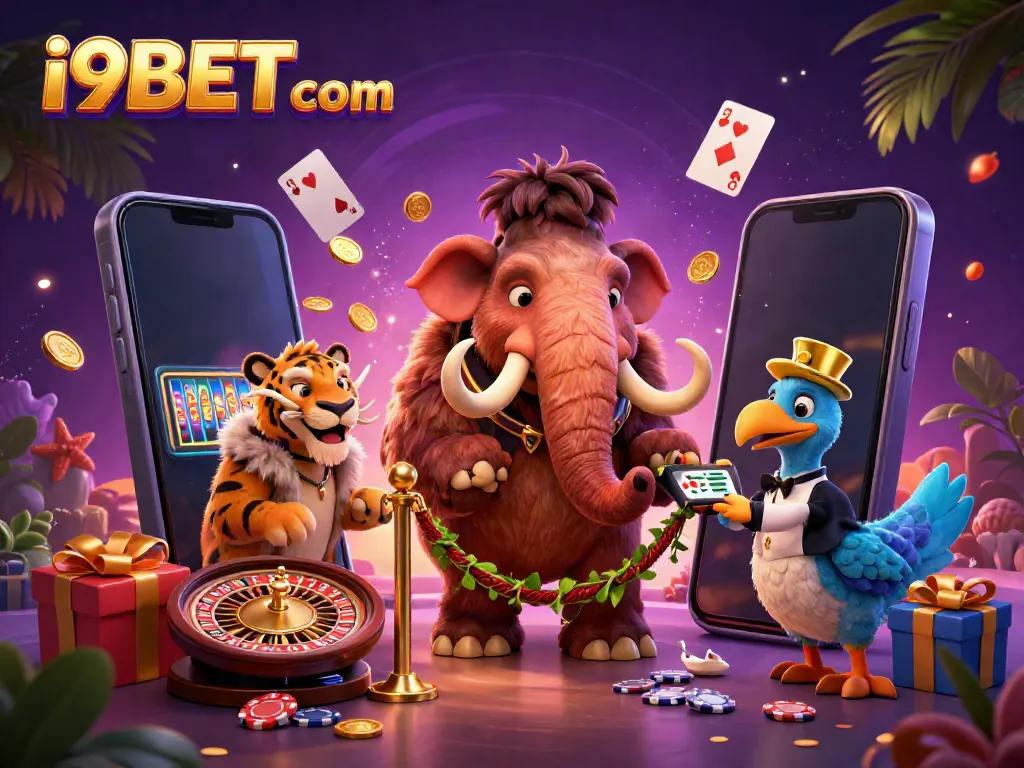 Engage with exciting gaming adventures at i9BET com featuring vibrant slot games and colorful characters.